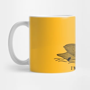 Swan - I'm Alive! - meaningful waterfowl design Mug